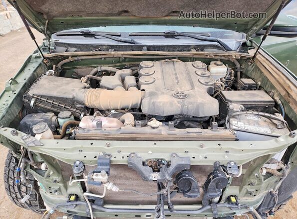 JTEBU5JR1L5784151 2020 TOYOTA 4RUNNER Green Սալոնի հետևի տեսք