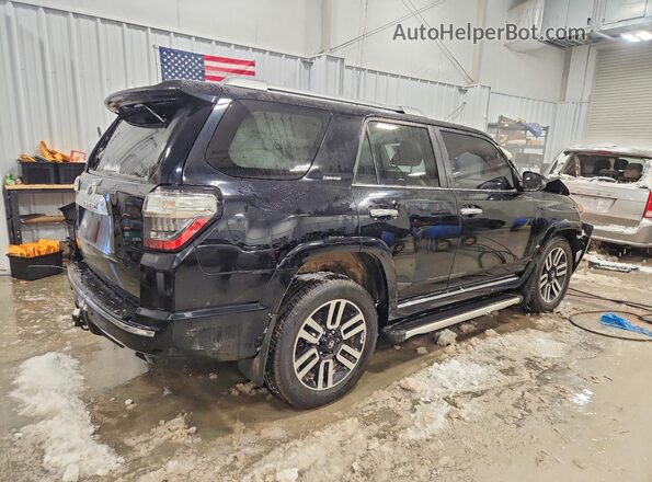 JTEBU5JR2G5345191 2016 TOYOTA 4RUNNER Черный Задняя правая четверть
