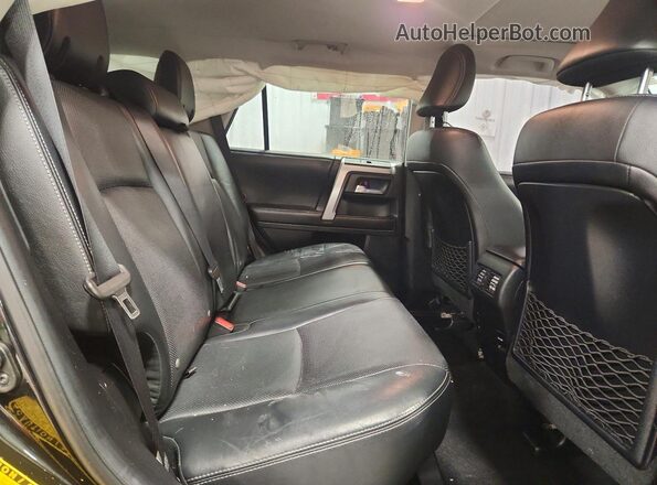 JTEBU5JR2G5345191 2016 TOYOTA 4RUNNER Черный Вид задней части салона