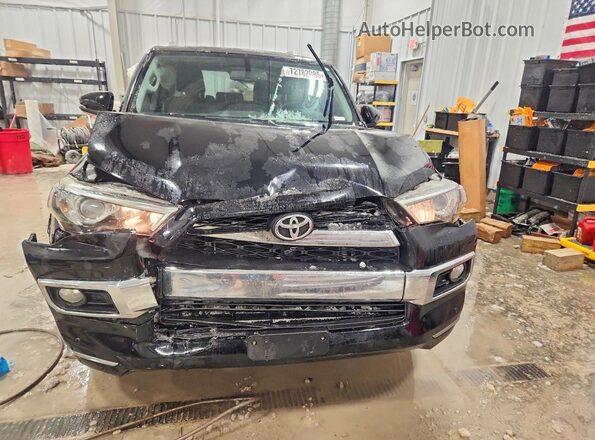 JTEBU5JR2G5345191 2016 TOYOTA 4RUNNER Черный Вид спереди