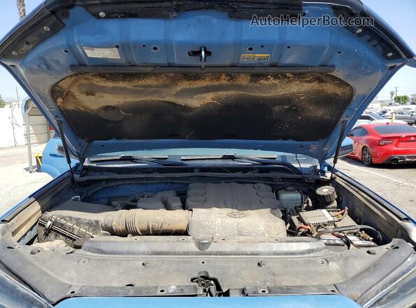 JTEBU5JR2J5544586 2018 TOYOTA 4RUNNER Синий Вид подкапотного пространства