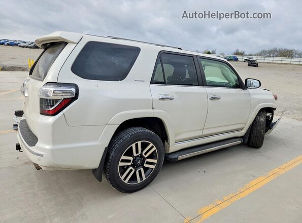 JTEBU5JR2J5565096 2018 TOYOTA 4RUNNER Белый Задняя правая четверть