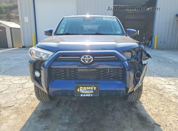 JTEBU5JR2L5825418 2020 TOYOTA 4RUNNER Blue Вид спереду