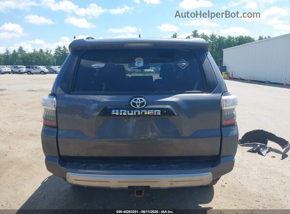 JTEBU5JR3J5527490 2018 TOYOTA 4RUNNER Gray 