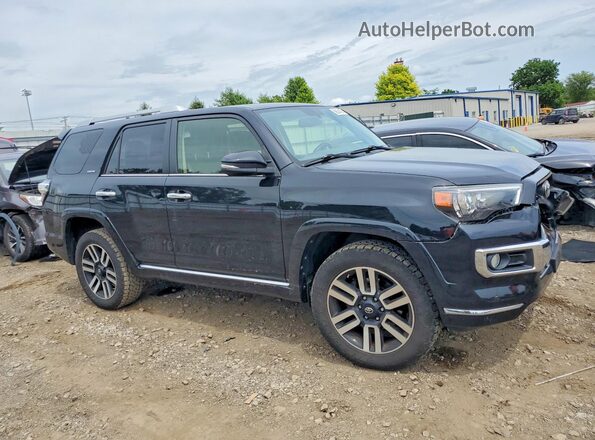 JTEBU5JR3K5685877 2019 TOYOTA 4RUNNER Черный Передняя правая четверть