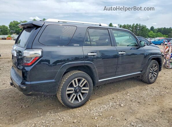 JTEBU5JR3K5685877 2019 TOYOTA 4RUNNER Черный Задняя правая четверть