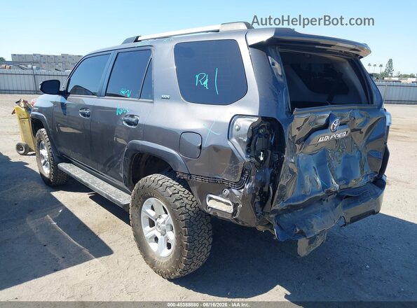 JTEBU5JR3K5733720 2019 TOYOTA 4RUNNER Gray Trasero izquierdo