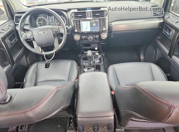 JTEBU5JR3L5792557 2020 TOYOTA 4RUNNER Blue წინა პანელის ხედი