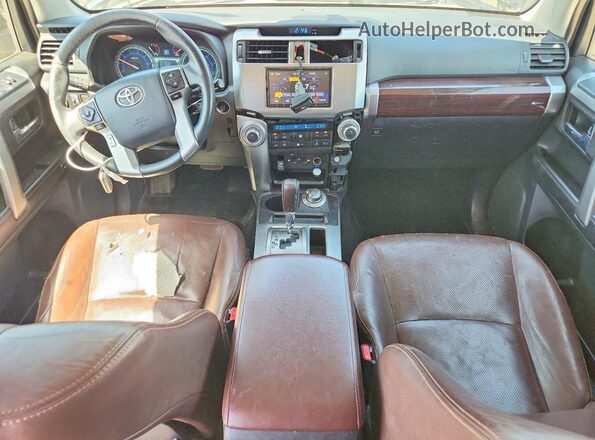 JTEBU5JR4G5342535 2016 TOYOTA 4RUNNER Black Vista del salpicadero