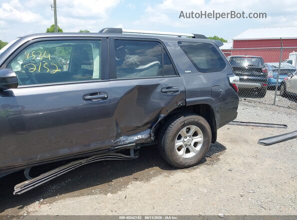 JTEBU5JR4L5755436 2020 TOYOTA 4RUNNER Gray Front view