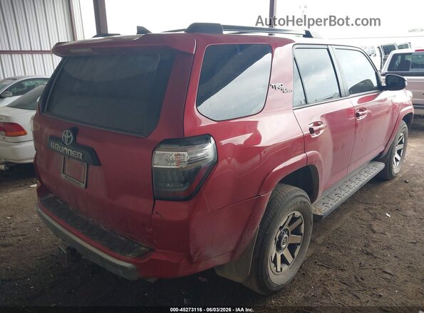 JTEBU5JR4L5816896 2020 TOYOTA 4RUNNER Red Հետևի աջ