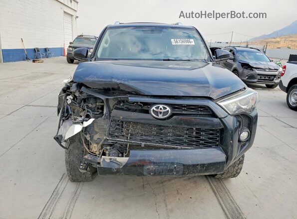 JTEBU5JR5G5325159 2016 TOYOTA 4RUNNER Black Widok z przodu