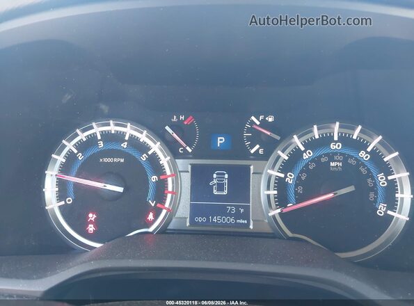 JTEBU5JR5J5524526 2018 TOYOTA 4RUNNER Красный Вид задних сидений