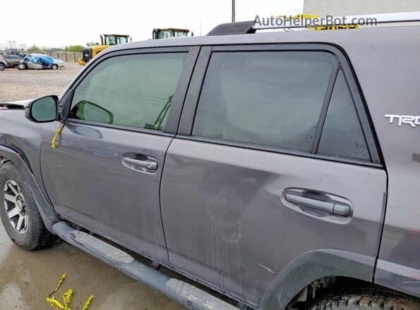 JTEBU5JR6H5452598 2017 TOYOTA 4RUNNER Gray Առջևի վահանակի տեսք
