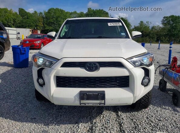 JTEBU5JR6J5484506 2018 TOYOTA 4RUNNER White წინა ხედი