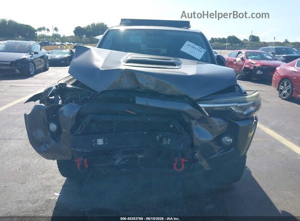 JTEBU5JR6K5652808 2019 TOYOTA 4RUNNER Gray Вид спереду