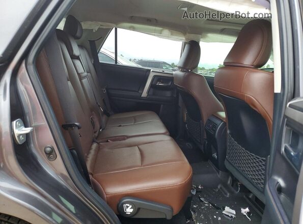 JTEBU5JR6L5756958 2020 TOYOTA 4RUNNER Gray Widok wnętrza z tyłu