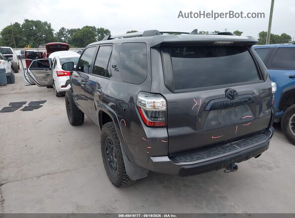 JTEBU5JR7J5511714 2018 TOYOTA 4RUNNER Gray Задня ліва чверть