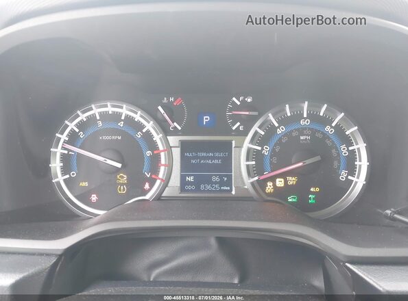 JTEBU5JR7J5546494 2018 TOYOTA 4RUNNER Серый Вид задних сидений