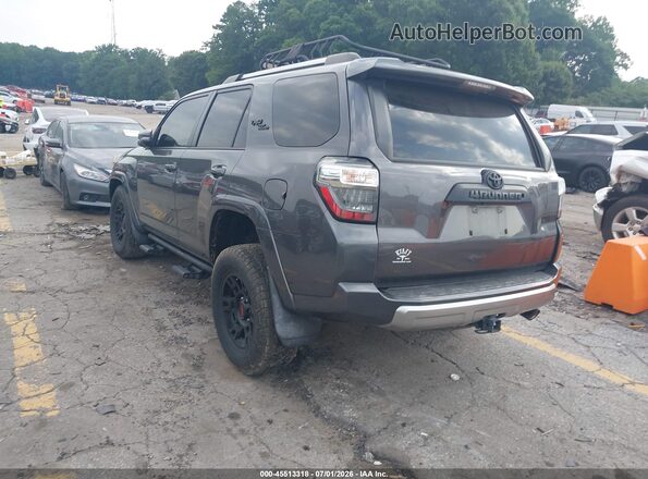 JTEBU5JR7J5546494 2018 TOYOTA 4RUNNER Серый Задняя левая четверть