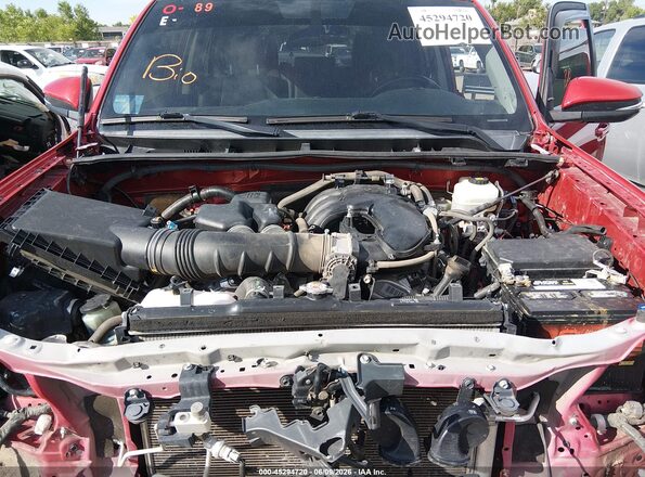 JTEBU5JR8K5653698 2019 TOYOTA 4RUNNER Red Vista trasera