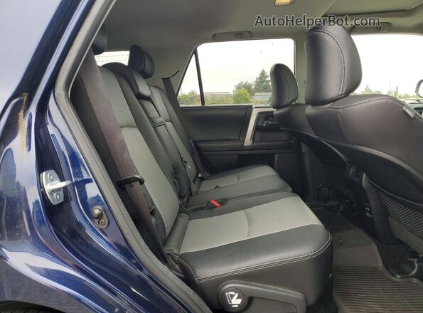 JTEBU5JR9G5334432 2016 TOYOTA 4RUNNER Blue Vista interior trasera