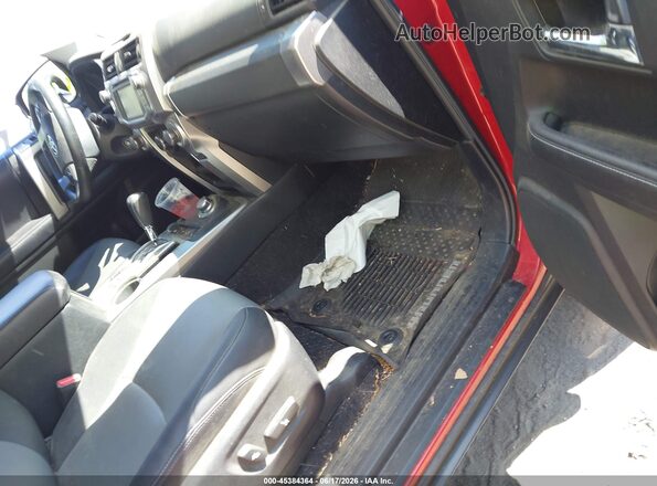 JTEBU5JR9K5620788 2019 TOYOTA 4RUNNER Red Սալոնի դիմացի տեսք