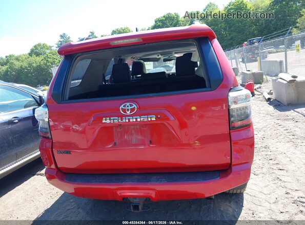 JTEBU5JR9K5620788 2019 TOYOTA 4RUNNER Red 