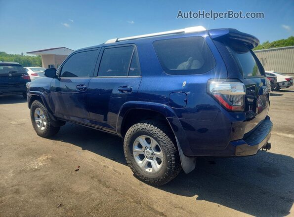 JTEBU5JRXG5300502 2016 TOYOTA 4RUNNER Blue Հետևի ձախ