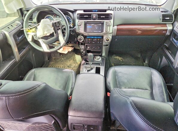 JTEBU5JRXG5305196 2016 TOYOTA 4RUNNER Charcoal Vista del salpicadero