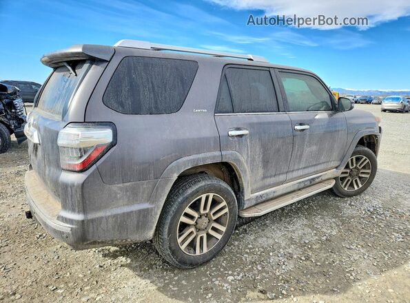 JTEBU5JRXG5305196 2016 TOYOTA 4RUNNER Charcoal Trasero derecho