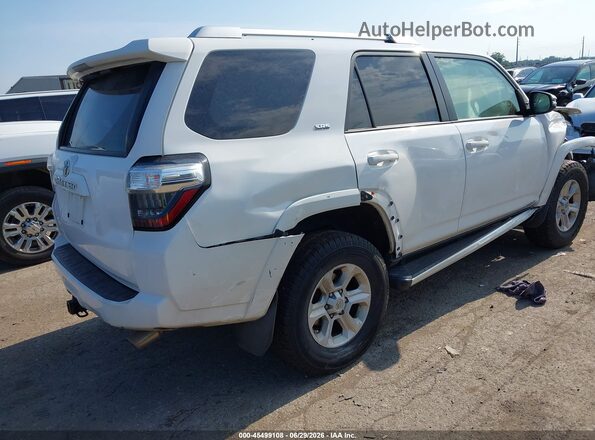 JTEBU5JRXJ5547171 2018 TOYOTA 4RUNNER Белый Задняя правая четверть