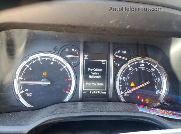 JTECU5JR4M5244735 2021 TOYOTA 4RUNNER Серый Вид щитка приборов