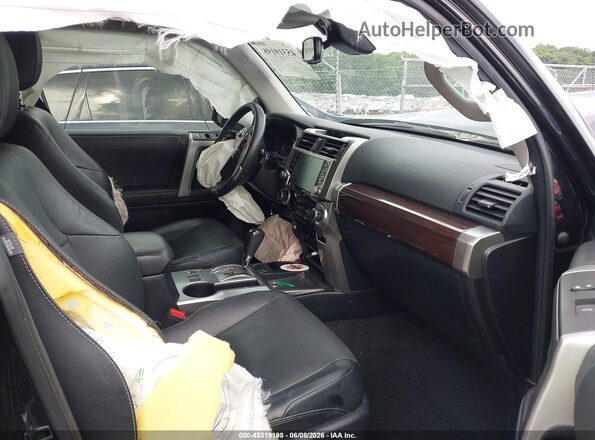 JTEDU5JR0M5247751 2021 TOYOTA 4RUNNER Черный Вид салона спереди