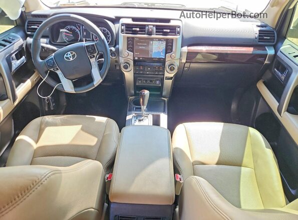 JTEDU5JR4M5251379 2021 TOYOTA 4RUNNER White Вид панелі приладів