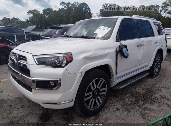 JTEDU5JR4P5294351 2023 TOYOTA 4RUNNER White Передня ліва чверть