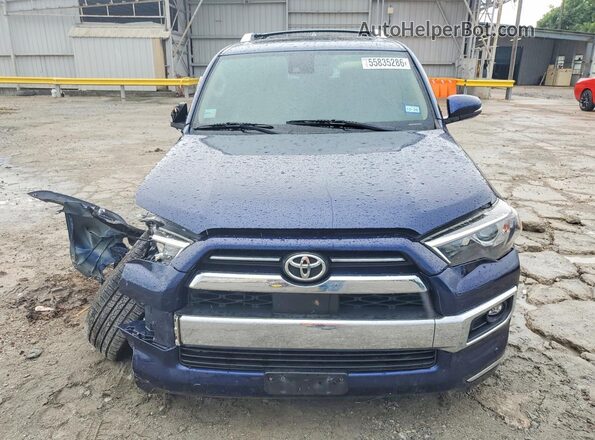 JTEDU5JR5M5243498 2021 TOYOTA 4RUNNER Blue 