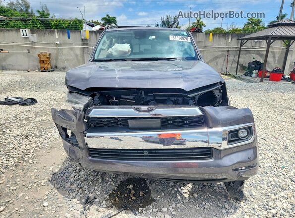 JTEDU5JR5P5293399 2023 TOYOTA 4RUNNER Gray Դիմացի տեսք