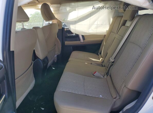 JTEEU5JR0P5301719 2023 TOYOTA 4RUNNER White უკანა სავარძლების ხედი