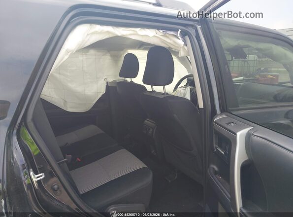 JTEEU5JR2P5299312 2023 TOYOTA 4RUNNER Black VIN კოდის სტიკერის ხედი