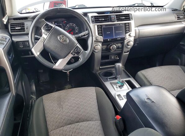JTEEU5JR3M5233492 2021 TOYOTA 4RUNNER Gray Dashboard view