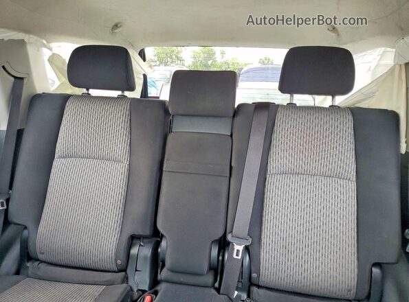 JTEEU5JR3M5233492 2021 TOYOTA 4RUNNER Gray Rear seats view