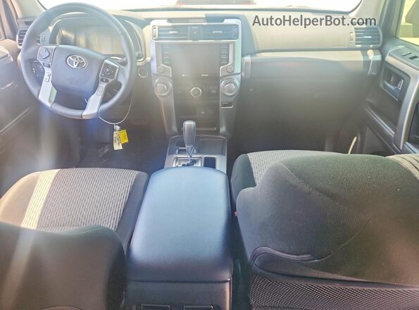 JTEEU5JR3P5291574 2023 TOYOTA 4RUNNER Black Vista del salpicadero