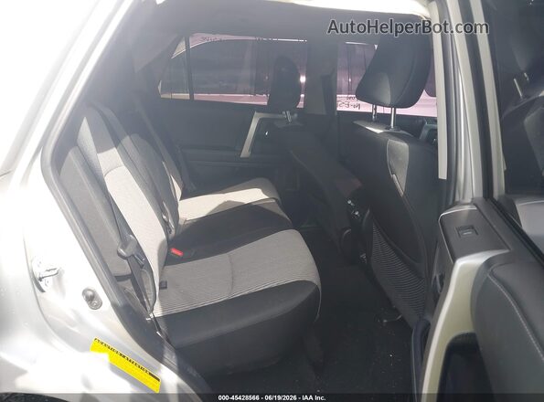 JTEEU5JR4N5259732 2022 TOYOTA 4RUNNER Silver VIN კოდის სტიკერის ხედი