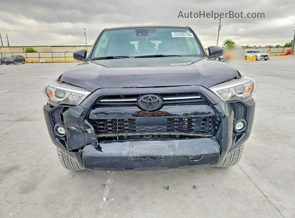 JTEEU5JR5R5314372 2024 TOYOTA 4RUNNER Black Вид спереду