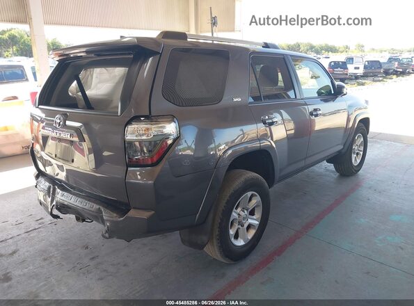 JTEEU5JR6N5252572 2022 TOYOTA 4RUNNER Gray Задня права чверть
