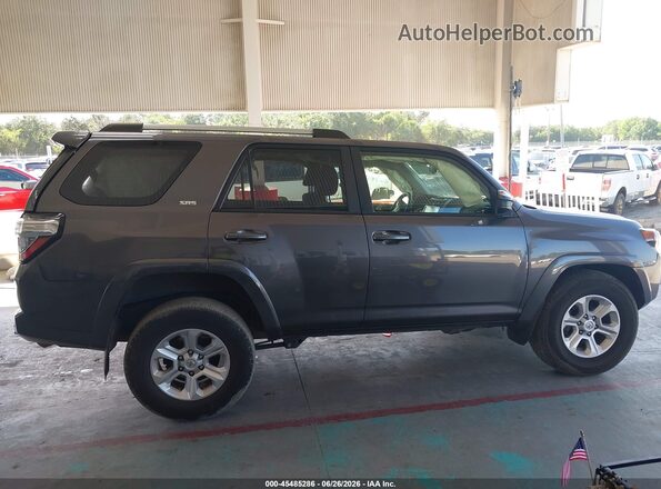 JTEEU5JR6N5252572 2022 TOYOTA 4RUNNER Gray Вид задньої частини салону