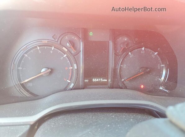 JTEEU5JR7N5253018 2022 TOYOTA 4RUNNER Red Instrument cluster view