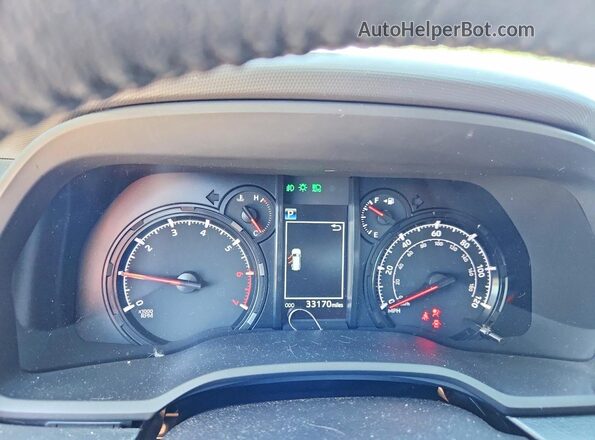 JTEEU5JR8N5270202 2022 TOYOTA 4RUNNER Silver Սարքավորումների վահանակի տեսք