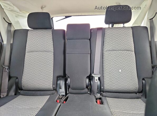 JTEEU5JRXP5289627 2023 TOYOTA 4RUNNER Black Вид задніх сидінь